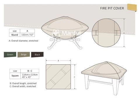 Cubierta de pozo de fuego