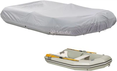 Cubierta inflable del barco