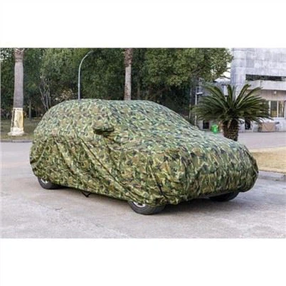 Cubierta del coche de la tela de poliéster para la cubierta completa del coche de SUV con el bolsillo del espejo